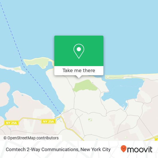 Mapa de Comtech 2-Way Communications