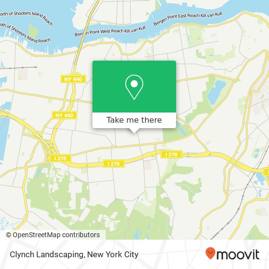 Clynch Landscaping map