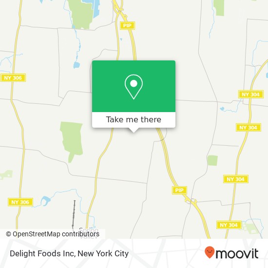 Delight Foods Inc map