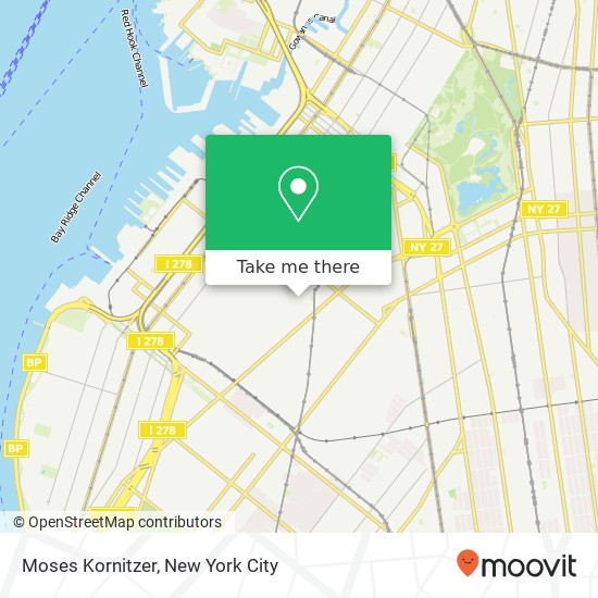 Moses Kornitzer map