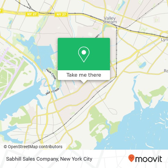 Mapa de Sabhill Sales Company