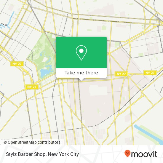 Mapa de Stylz Barber Shop