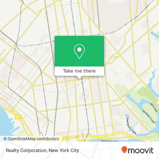 Realty Corporation map