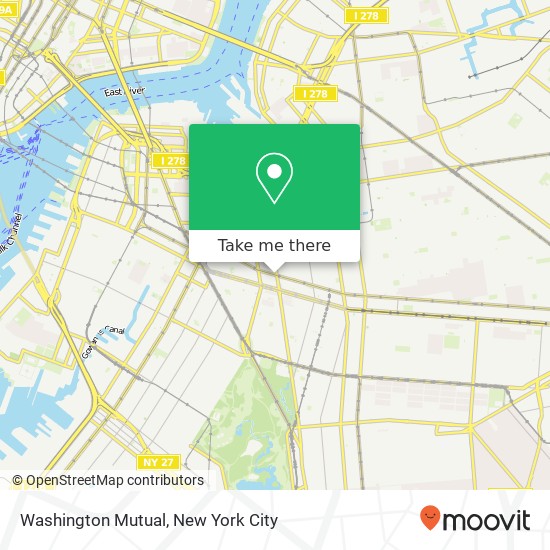 Washington Mutual map