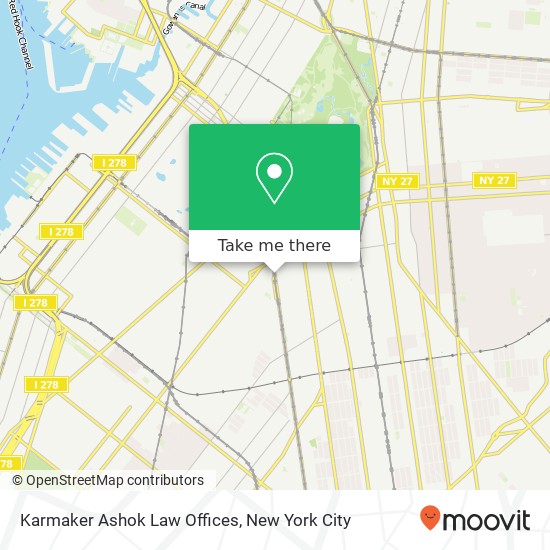 Mapa de Karmaker Ashok Law Offices