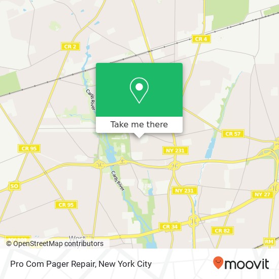 Pro Com Pager Repair map