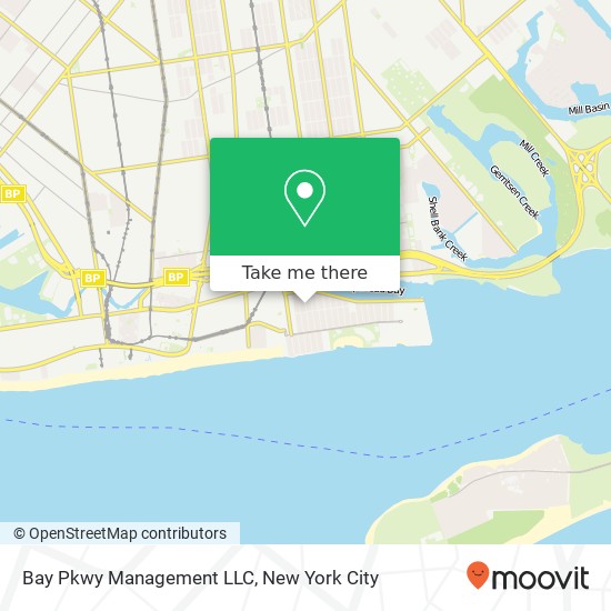 Mapa de Bay Pkwy Management LLC