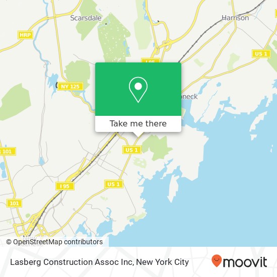 Lasberg Construction Assoc Inc map
