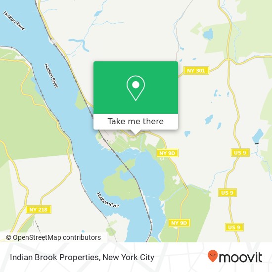 Mapa de Indian Brook Properties