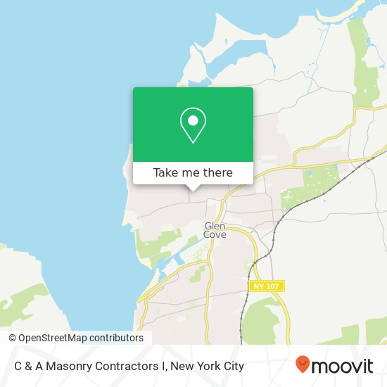 C & A Masonry Contractors I map