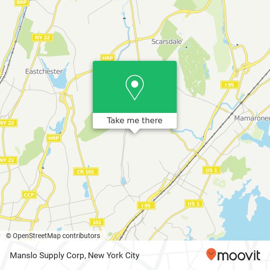 Manslo Supply Corp map