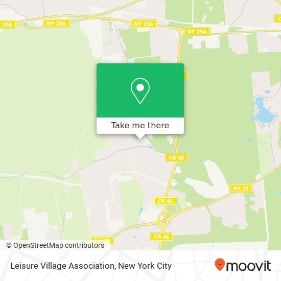 Leisure Village Association map