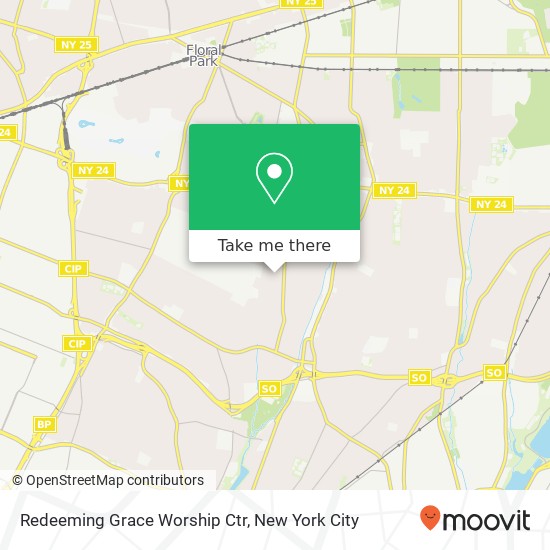 Mapa de Redeeming Grace Worship Ctr