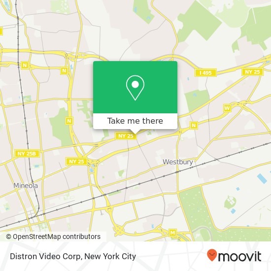 Distron Video Corp map