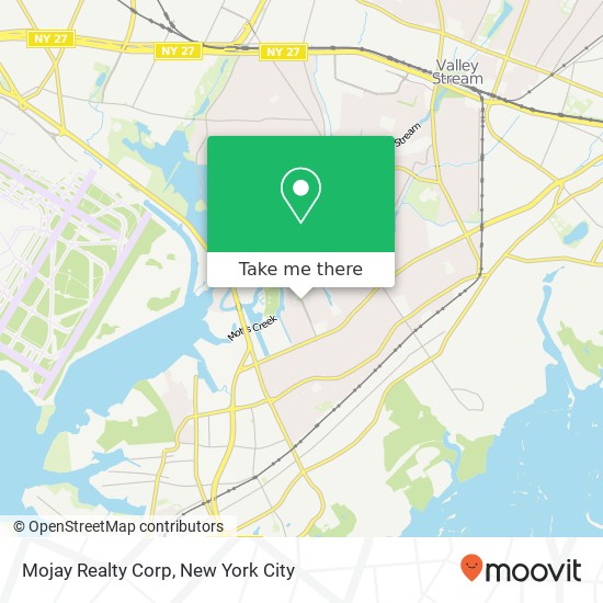 Mojay Realty Corp map