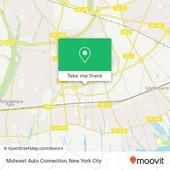 Mapa de Midwest Auto Connection