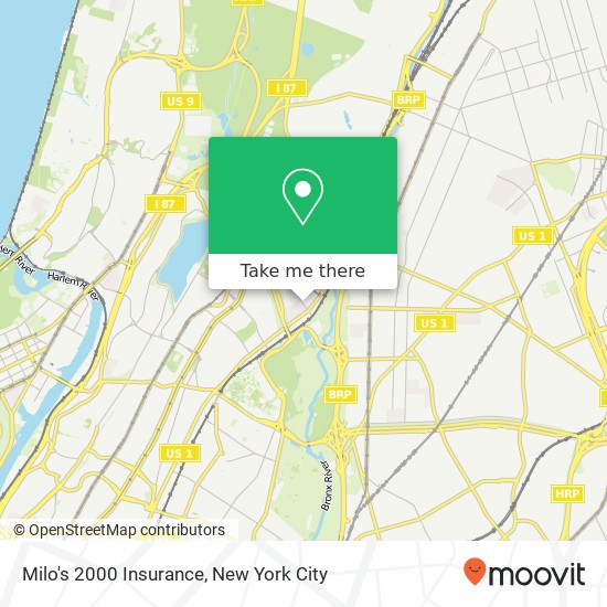 Milo's 2000 Insurance map