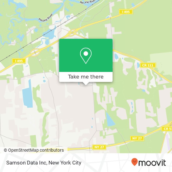 Samson Data Inc map