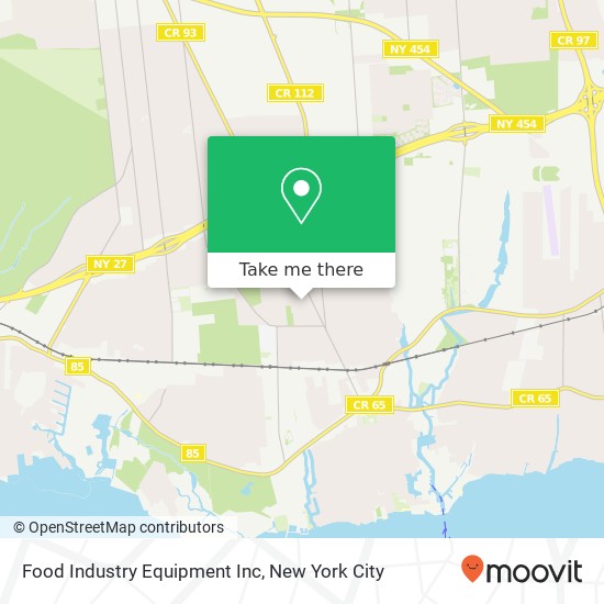 Food Industry Equipment Inc map