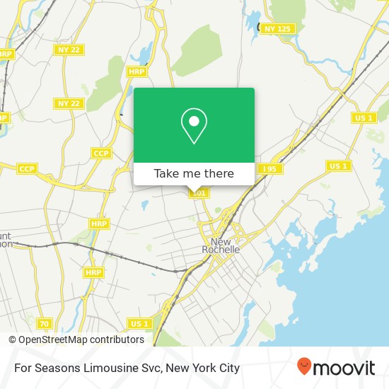 For Seasons Limousine Svc map