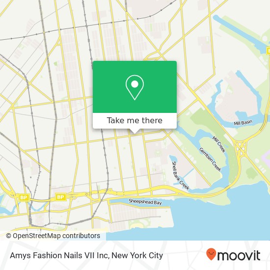 Mapa de Amys Fashion Nails VII Inc