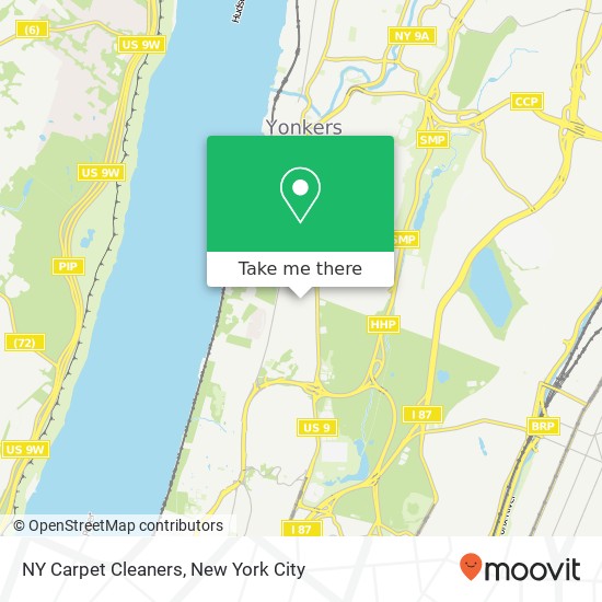 NY Carpet Cleaners map