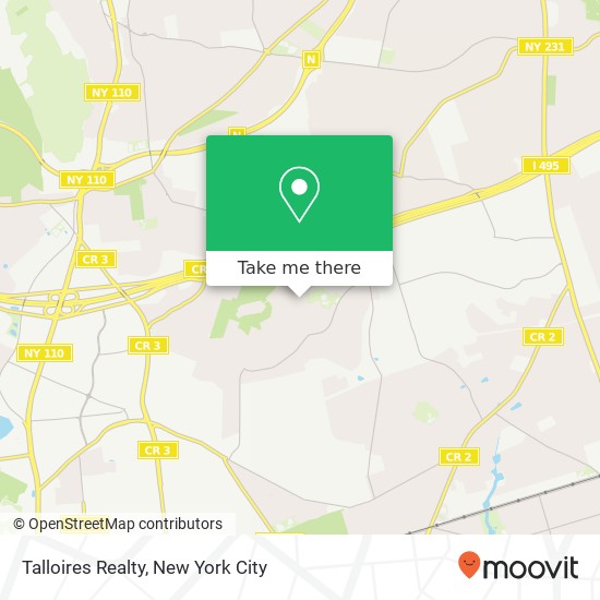 Talloires Realty map