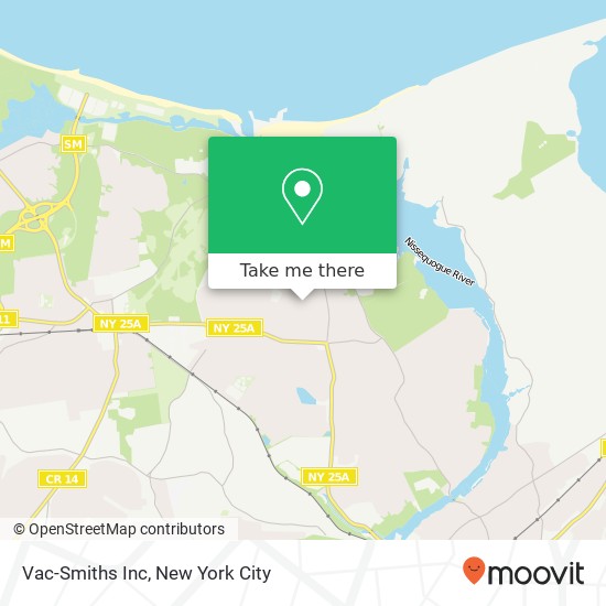 Mapa de Vac-Smiths Inc