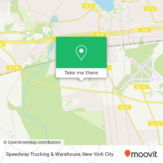 Mapa de Speedway Trucking & Warehouse