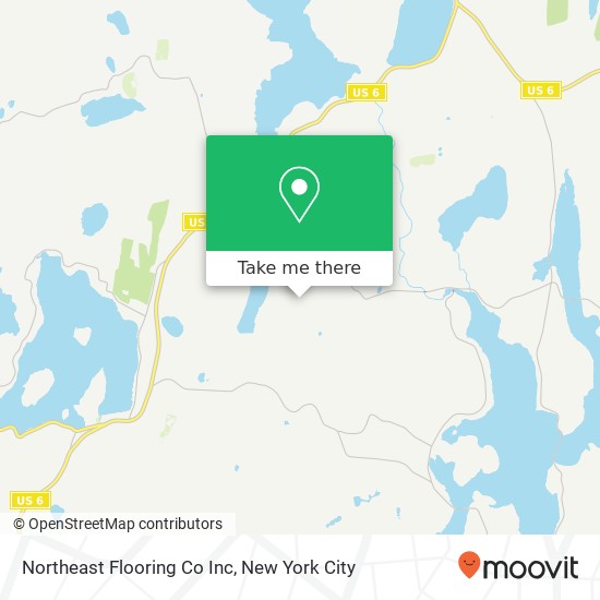 Mapa de Northeast Flooring Co Inc