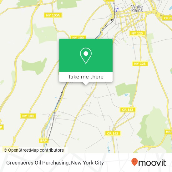 Greenacres Oil Purchasing map