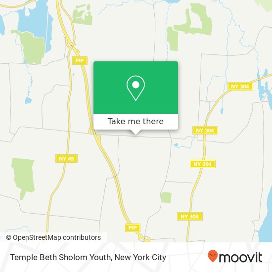 Mapa de Temple Beth Sholom Youth