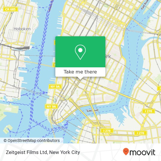 Mapa de Zeitgeist Films Ltd