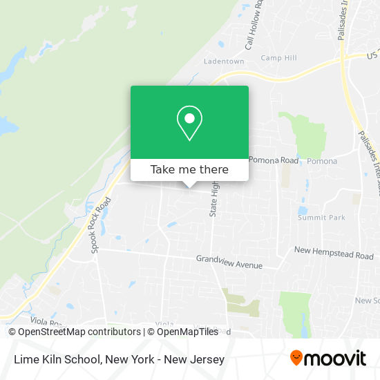 Lime Kiln School map