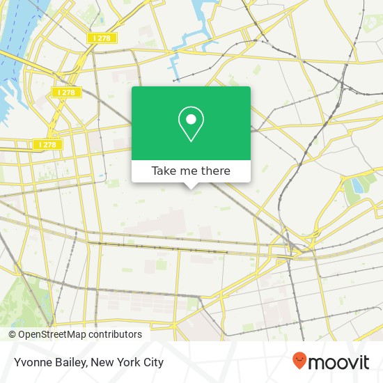 Yvonne Bailey map