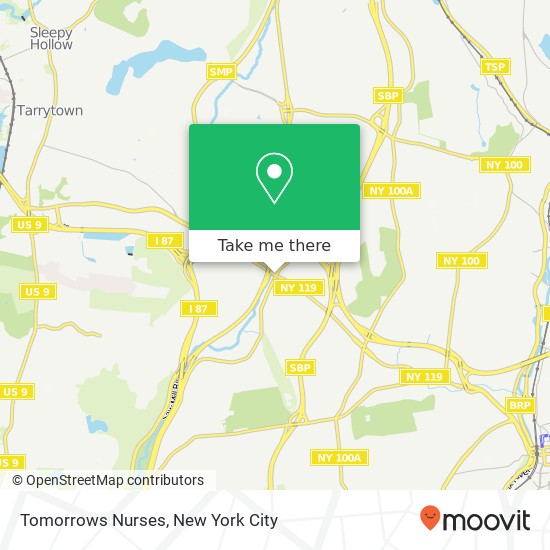 Tomorrows Nurses map