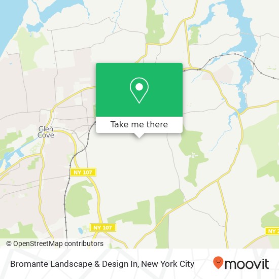 Bromante Landscape & Design In map