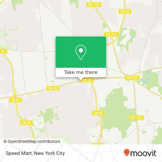 Speed Mart map