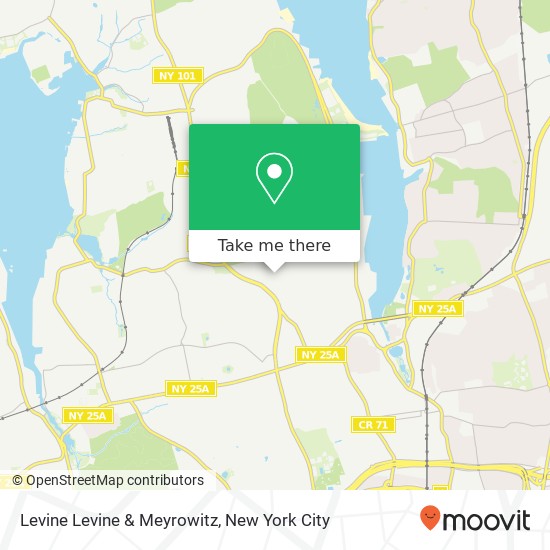 Mapa de Levine Levine & Meyrowitz