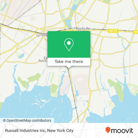 Russell Industries Inc map
