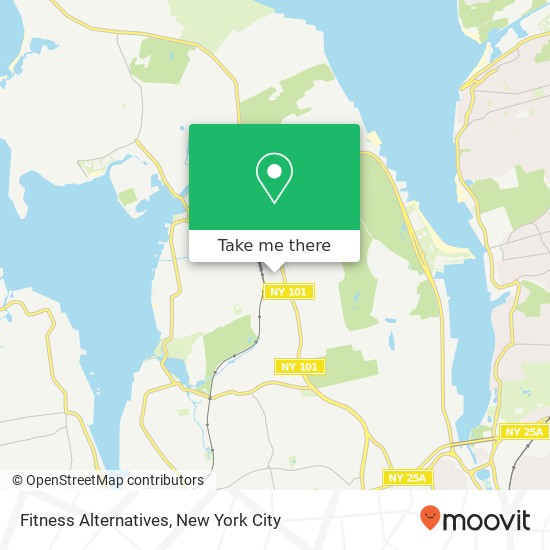 Fitness Alternatives map