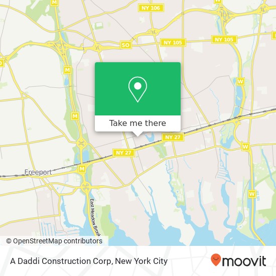 A Daddi Construction Corp map