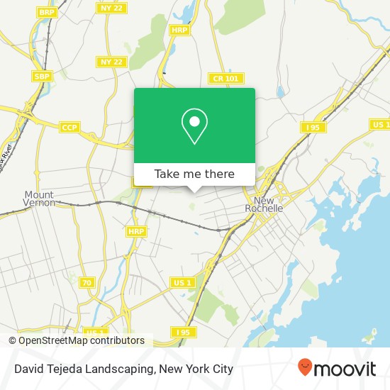 Mapa de David Tejeda Landscaping