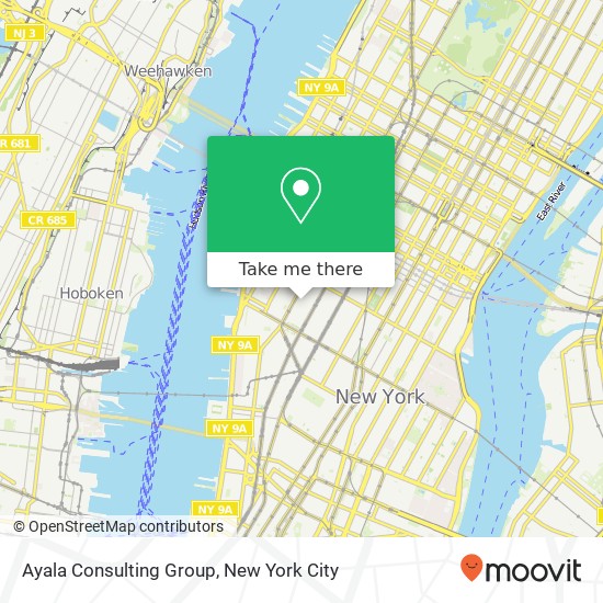 Ayala Consulting Group map