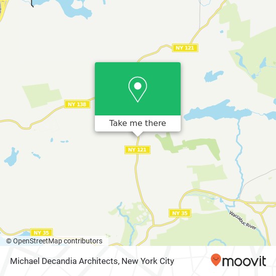 Michael Decandia Architects map