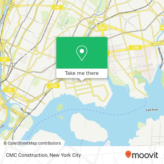 Mapa de CMC Construction
