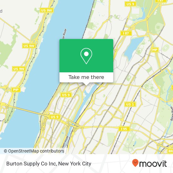 Mapa de Burton Supply Co Inc