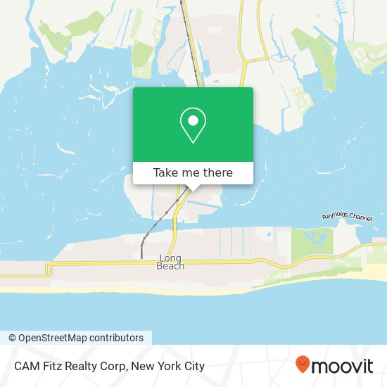 CAM Fitz Realty Corp map