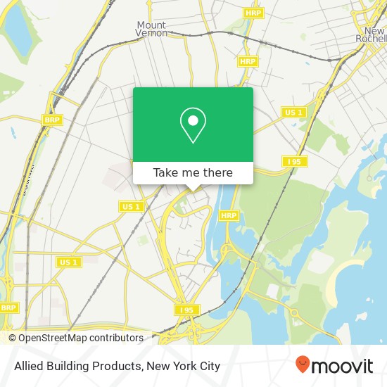 Allied Building Products map
