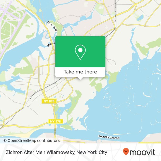 Mapa de Zichron Alter Meir Wilamowsky